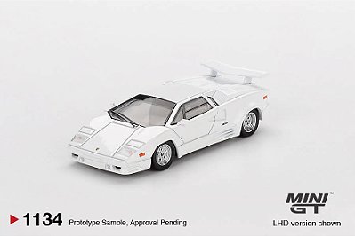 MINI GT - Lamborghini Countach 25th white (1134)