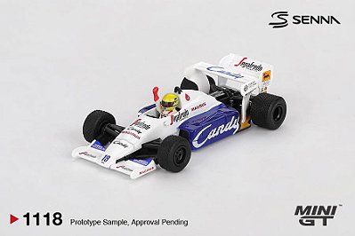 MINI GT - Tolleman TG184 #19 - Senna 1984 Monaco GP (1118)