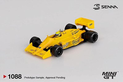 MINI GT - Lotus T99 #12 - Senna 1987 Monaco GP Winner (1088)