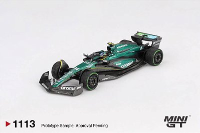 MINI GT - Aston Martin AMR24 #14 - F. Alonso 2024 Canadian GP (1113)