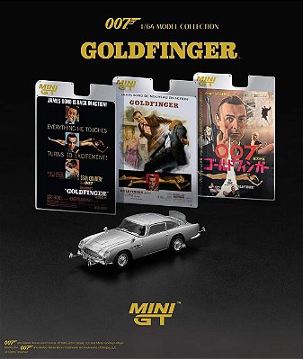 MINI GT - Astom Martim BD5 - 007 GoldFinger (900)