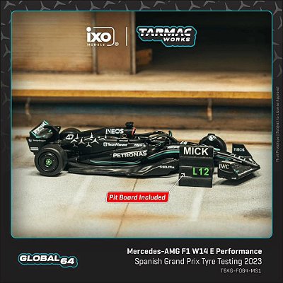 Tarmac Works - Mercedes W14 F1 #47 - M. Schumacher 2023 Test Car