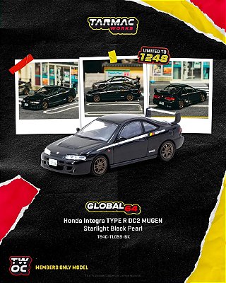 Tarmac Works - Honda Integra Mugen FD2 Black TWOC Exclusive