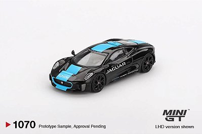 MINI GT - Jaguar CX-75 Black/Blue (1070)