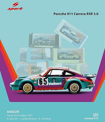 SPARK - Porsche 911 Carrera RSR 3.0 #65 LeMans 1975