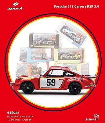 SPARK - Porsche 911 Carrera RSR 3.0 #59 LeMans 1975