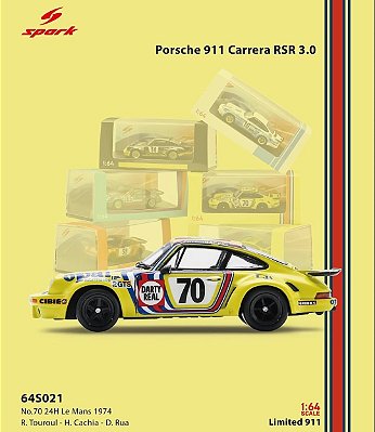 SPARK - Porsche 911 Carrera RSR 3.0 #70 LeMans 1974