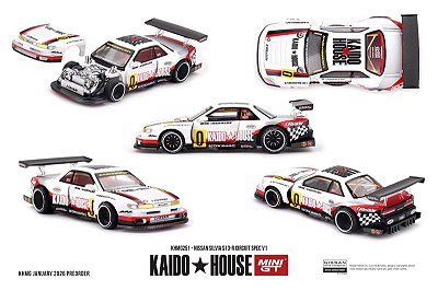 PRÉ VENDA - KAIDO HOUSE - Silvia S13-R Circuit Spec V1 White