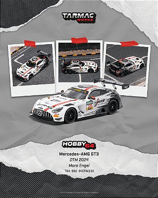 PRÉ VENDA - TARMAC WORKS - Mercedes AMG GT3 DTM 2024 Year's