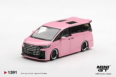 PRÉ VENDA - MINI GT - Toyota Vellfire 40 KUHL Pink (1391)