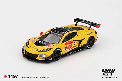 PRÉ VENDA - MINI GT - Chevrolet Corvette Z06 GT3.R #4 IMSA Daytona 2025 (1197)