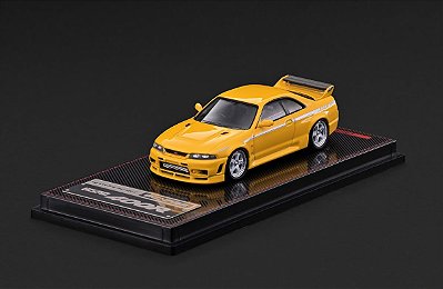 PRÉ VENDA - IGNITION MODEL - Nissan Skyline GTR R33 Nismo 400R Yellow