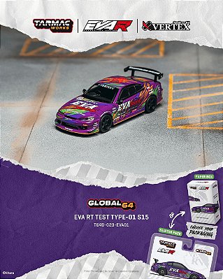 PRÉ VENDA - TARMAC WORKS - Silvia S15 EVA RT Test Type-01