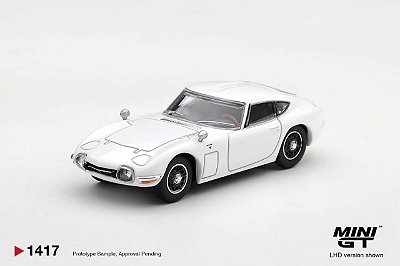 PRÉ VENDA - MINI GT - Toyota 2000GT Pegasus White (1417)