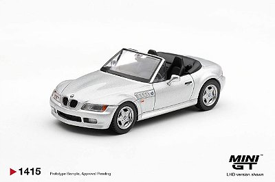PRÉ VENDA - MINI GT - BMW Z3 Titanium Silver (1415)