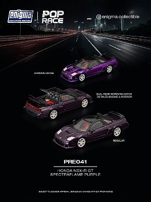 PRÉ VENDA - POP RACE - Honda NSX-R GT Purple Spectra