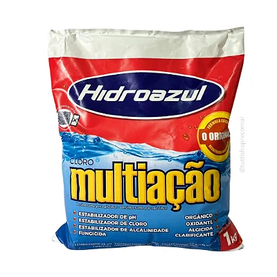 CLORO MULTI-AÇÃO 1KG HIDROAZUL