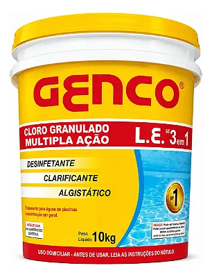 CLOR GRANULADO FENCO 10KG MULTIPLA AÇÃO