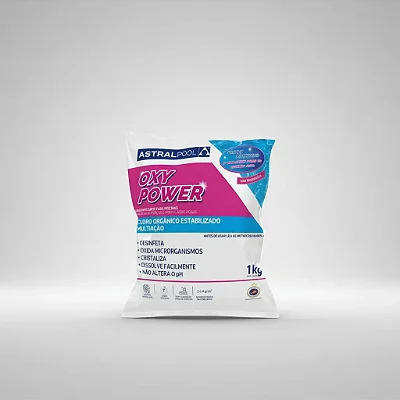 CLORO OXY POWER 1KG 40% DE CLORO ATIVO