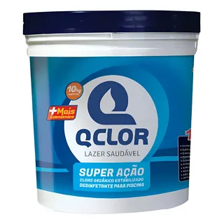 CLORO SUPER AÇÃO 10KG 39% DE CLORO ATIVO