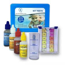 KIT TESTE 3 EM 1 PH CLORO ALCALINIDADE