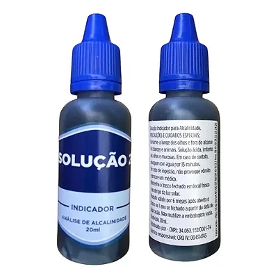 REAGENTE ALCALINIDADE INDICADOR 20ml