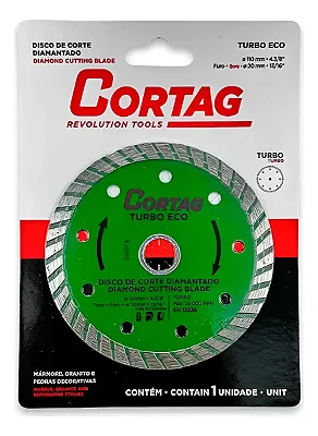 DISCO DIAMATADO TURBO ECO 110mm CORTAG