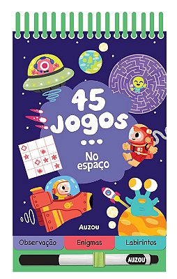 45 jogos... No espaço