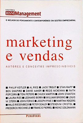 Marketing E Vendas. Autores E Conceitos Imprescindíveis - USADO