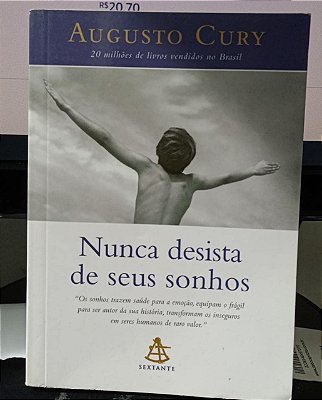 Nunca Desista de Seus Sonhos - Coleção Mini Livro - USADO