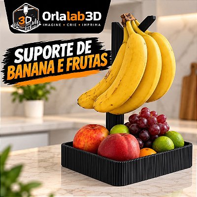 Suporte de Banana e Frutas