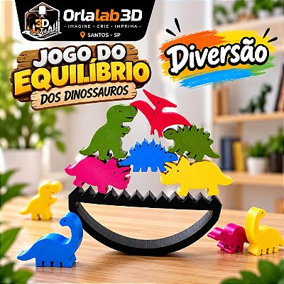 Jogo do Equilíbrio dos Dinossauros