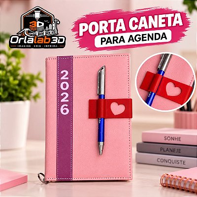 Porta Caneta para Agenda