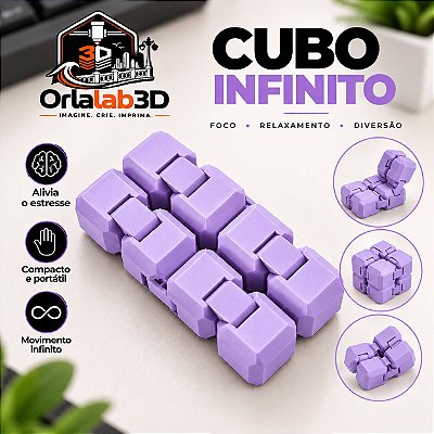 Cubo Infinito – Fidget Antiestresse