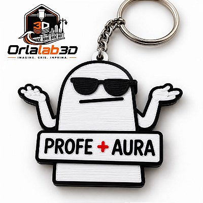 Chaveiro Profe + Aura