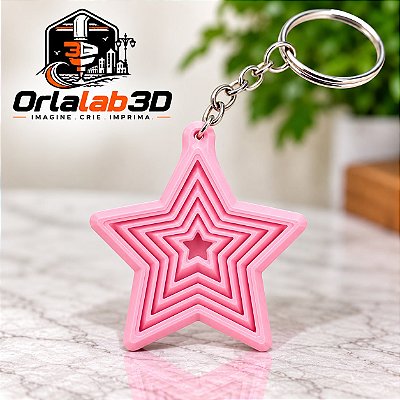 ⭐ Chaveiro Estrela Fidget