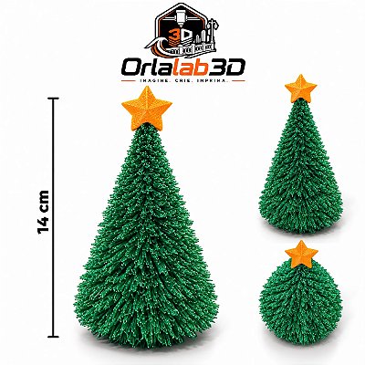 Árvore de Natal Decorativa – 14 cm 🎄