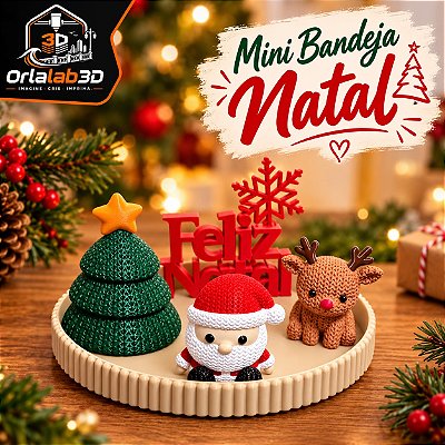 Mini Bandeja de Natal – Conjunto Completo 🎄✨