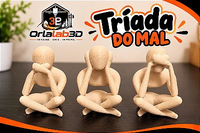 Tríada do Mal – Conjunto Decorativo