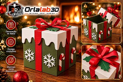 Caixa Presente de Natal 🎁🎄