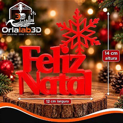 🎄 Placa Feliz Natal