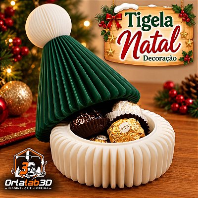 🎄 Tigela Natalina Decorativa