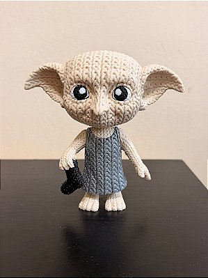 Dobby – Boneco Colecionável 3D | 12 cm 🪄✨