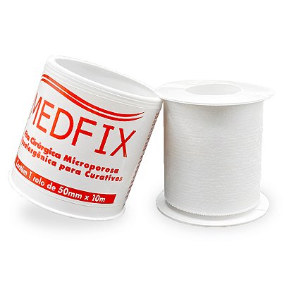 Fita Cirúrgica Microporosa Hipoalergênica 50mmx10m