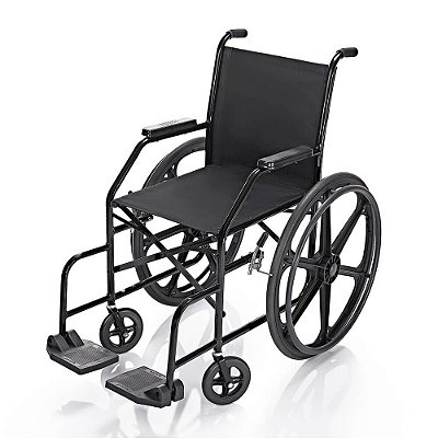 Cadeira de Rodas Simples Pneu Maciço