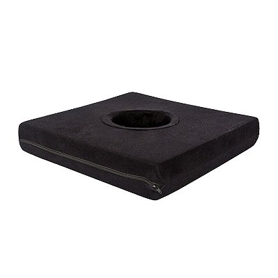 Almofada Quadrada com Orifício