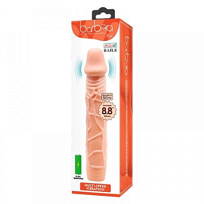 Prótese com Vibrador 22,5×4,5 cm