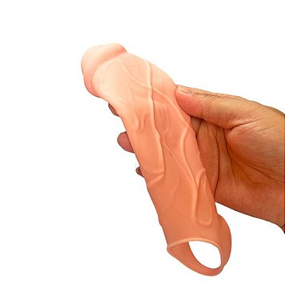 Capa Peniana com Anel de Silicone 18x4cm