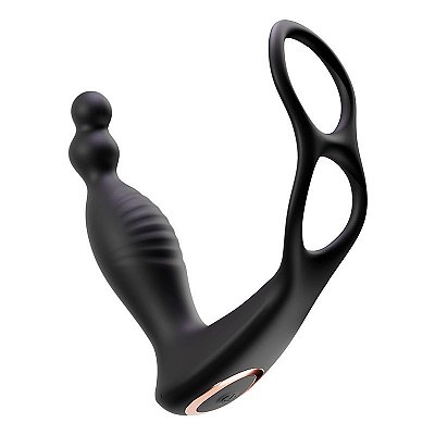 Vibrador para Próstata em Silicone com Aquecimento via App