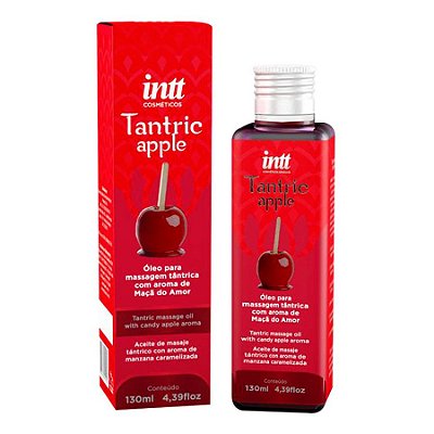 Óleo para Massagem Tântrica Aroma Maçã do Amor 130ml